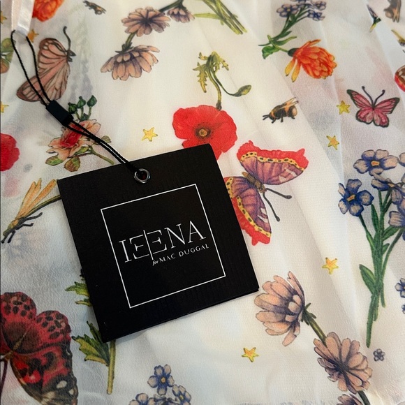 leena Mac Duggal Butterfly Floral dress - Picture 14 of 14